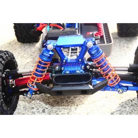 ALUMINIUM DÄMPFER VORNE 87MM BLAU GPM TRX RUSTLER, SLASH, HOSS 4X4 | z.b. für: Slash 4x4  | Artikelnummer: RUS4087F-B-OR
