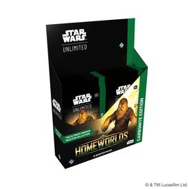 Star Wars: Unlimited - Homeworlds (Carbonite-Booster-Display) | Fantasy Flight Games - im Laden ab 02.10. online ab 09.10.26 lieferbar | Artikelnummer: 0841333140342