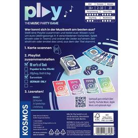 PLAY - The Music Party Game | Kosmos | Artikelnummer: 4002051687489
