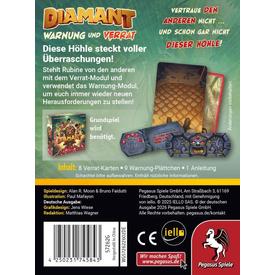 Diamant: Warnung & Verrat | Pegasus Spiele - Erweiterung | Artikelnummer: 4250231745843