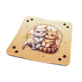 Dice Tray - Cuddly Kittens 22x22 cm | Playmats | Artikelnummer: 5905794520473
