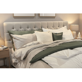 Jacquard Bettwäsche beige | 160x210cm | Artikelnummer: 71.048.08