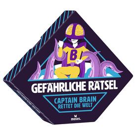 Gefährliche Rätsel – Captain Brain rettet die Welt | Moses Verlag | Artikelnummer: 9783964550224