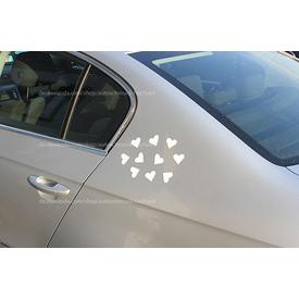 Magnet Herzen 20St Schmuck Hochzeit Auto Weiß Herz  |  | Artikelnummer: 126610627