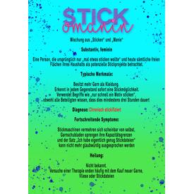 Stickomanin Stickdatei + QR Code+ Plottdatei  |  | Artikelnummer: 7715-8851-2152