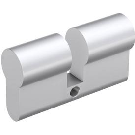 Blindzylinder 30-35 | Euro Profilzylinder Blind Messing vernickelt inkl. 80mm Stulpschraube | Artikelnummer: B30-35