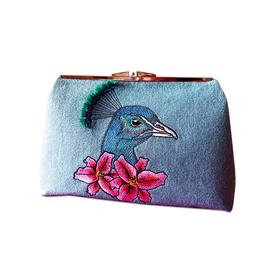 Pfau | 13 x 18 cm Stickrahmen | Artikelnummer: 2536-1121-6771