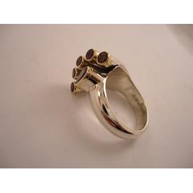 Fontäne,Ring 925 Silber,echte Steine,333 Gold.  |  | Artikelnummer: 41571574