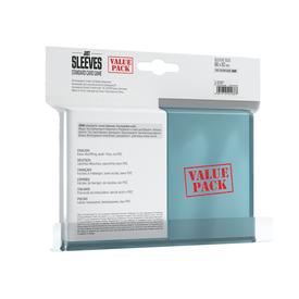 Just Sleeves – Standard Value Pack Clear 66 x 92 mm Clear | Farbcode Grau - GAMEGEN!C | Artikelnummer: 4251715411377