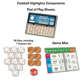 Football Highlights: The Dice Game | Eagle-Gryphon Games | Artikelnummer: 609456648530