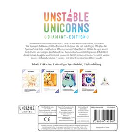 Unstable Unicorns: Diamant-Edition | Unstable Games - voraussichtlich lieferbar ab Januar 2027 | Artikelnummer: 3558380142201