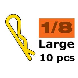Revtec GF-0410-020 - Karosserieklammern - 45° gebogen - Gross - Gold - 10 St |  | Artikelnummer: GF-0410-020