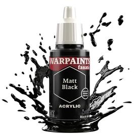 Army Painter Warpaints Fanatic: Matt Black | Army Painter | Artikelnummer: 5713799300125