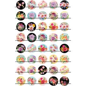 -Cab011- Cabochon Vorlagen Blumen Aquarell  |  | Artikelnummer: 115311415