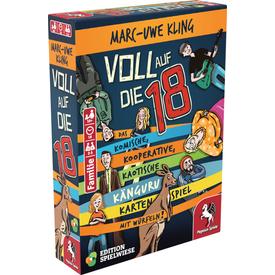 Voll auf die 18 – Das Känguru-Kartenspiel | Pegasus Spiele | Artikelnummer: 4250231734366