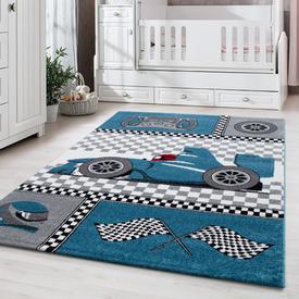 Kids Teppich 160 x 230 cm blau |  | Artikelnummer: KIDS1602300460BLUE