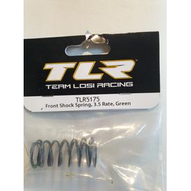 TEAM LOSI TLR5175 Front Shock Spring,3,5 Rate Green |  | Artikelnummer: TLR5175
