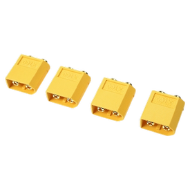 Revtec - Steckverbinder - XT-60PB - Goldkontakten - Buchse - 4 St |  | Artikelnummer: GF-1042-003