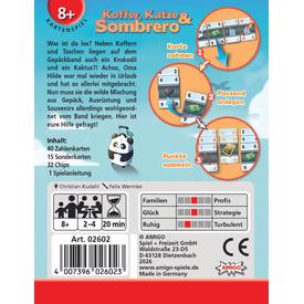 Koffer, Katze & Sombrero | Amigo | Artikelnummer: 4007396026023