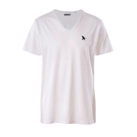 T-Shirt Black Falcon  | Farbe: weiß / 100% ringesponnene Baumwolle | Artikelnummer: TS-2004-19-F-1241-S