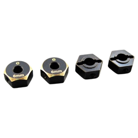 Samix Messing Hex Adapter (6mm) SAMIX Element RC Enduro  | z.b. für Element RC Enduro Crawler | Artikelnummer: SAMend-4063-6