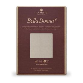 Fixleintuch Bella Donna perlgrau | 90-100 x 200-220 cm | Artikelnummer: 037 04 0710
