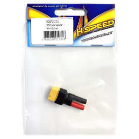 H-Speed XT60 LADE-ADAPTER 4MM BUCHSEN H-SPEED |  | Artikelnummer: HSPC035