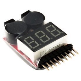Dynamite LiPo Voltage Checker Warning Alarm |  | Artikelnummer: DYNF0002