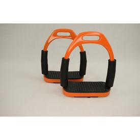 Orange Flexi Sicherheitssteigbügel  | Orange | Artikelnummer: AMI-1009 10cm