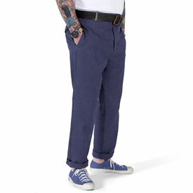 Army Chino | Cotton Linen | Navy | Artikelnummer: 6166-3320-6444