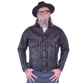 Type II Leather Jacket | Washed Cowhide | Shangri-La Heritage x Tellason Collaboration | Artikelnummer: 0702-5668-2504