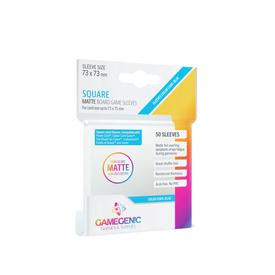 MATTE Square-Sized Sleeves 73 x 73 mm | Farbcode Blau - GAMEGEN!C | Artikelnummer: 4251715403051