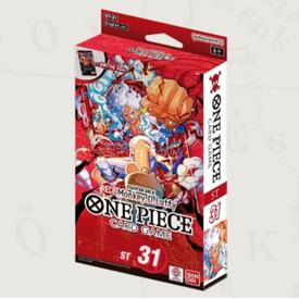 One Piece Card Game - Starter Deck - RED Monkey. D. Luffy - [ST-31] | Bandai Namco | Artikelnummer: 810199500935
