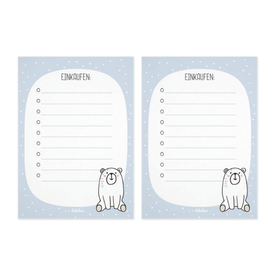 Blöcke: Einkaufsliste (2er Set, DIN A6) |  | Artikelnummer: 4260615910910
