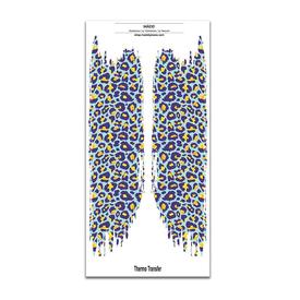 Pinselstrich Bügelbilder | 2 Bügelbilder je ca.  27,5 x 6,5 cm  | Artikelnummer: 1888-1815-6726 -9