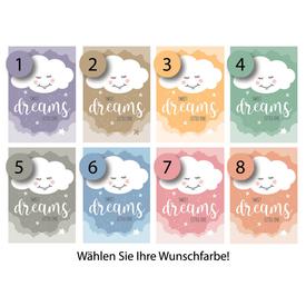 Kinderzimmer Wandbild A4 / A3, Sweet dreams  |  | Artikelnummer: 117732915