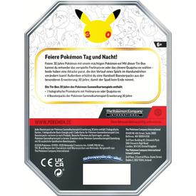 Pokémon 30 Jahre Tin #1 Tag | voraussichtlich lieferbar ab 16.09.2026 | Artikelnummer: 0196214146983