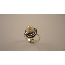 Schöner,handgefertigter Ring  925 Silber,mit Perle  |  | Artikelnummer: 119918059