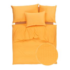 Seersucker Bettwäsche orange | 160x210cm | Artikelnummer: 0212