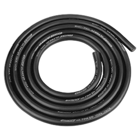 Team Corally - Ultra V+ Silikon Kabel - Extrem hochflexibel - Schwarz - 12AWG - 1731 / 0.05 Stränge - AD 4.5mm - 1m |  | Artikelnummer: C-50111