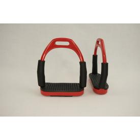 Rote Flexi Sicherheitssteigbügel  | rot | Artikelnummer: AMI-1012 10cm