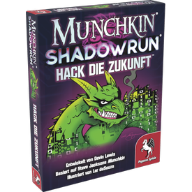 Munchkin Shadowrun: Hack die Zukunft | Pegasus Spiele | Artikelnummer: 4250231744471