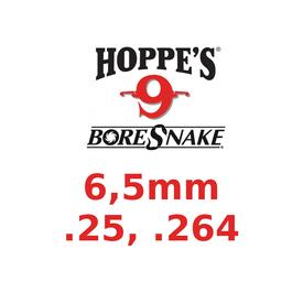 Hoppe's BoreSnake Laufreiniger - 6,5mm .25 .264 | 6,5mm .25 .264 Langwaffe | Artikelnummer: 70020 - 24013