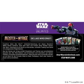 Star Wars: Unlimited - Meister der Intrige (Booster-Display) | Fantasy Flight Games | Artikelnummer: 0841333135379