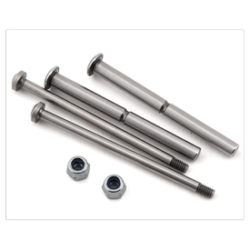 TLR Front Hinge Pin & King Pin Set, Polished: All 22 | für alle 22 Modelle | Artikelnummer: TLR234098