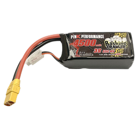 Pink Bashing Crawler LiPo 3S 11.4V-4500-55C (Multi) 96x42x34mm Shorty |  | Artikelnummer: PP3-3S4500SHV-M