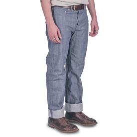 The Blubaugh | Mid Rise Slim Straight Grey Selvedge Jeans | 11 Oz. | Limited Edtion | Artikelnummer: 1321-7867-1260