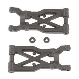 Team Associated RC10B74 FT Rear Suspension Arms, carbon fiber |  | Artikelnummer: AE92298
