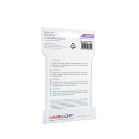 MATTE Standard European-Sized Sleeves 62 x 94 mm • Clear | Farbcode Purple - GAMEGEN!C | Artikelnummer: 4251715403112