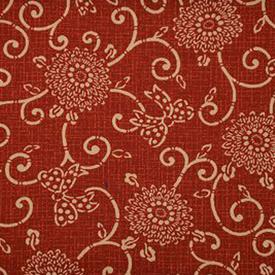 OBERWEIHER | Bandana + Leather Ring | Passion Flowers Red | Artikelnummer: 2424-1304-7436